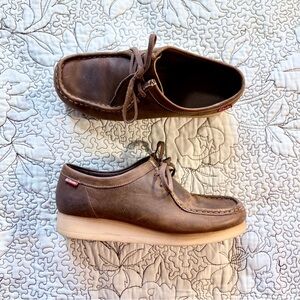 Clarks Brown Ankle Boots